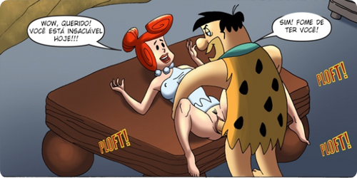 Os Flintstones Porno Fred Fodendo a Vilma Gostosa